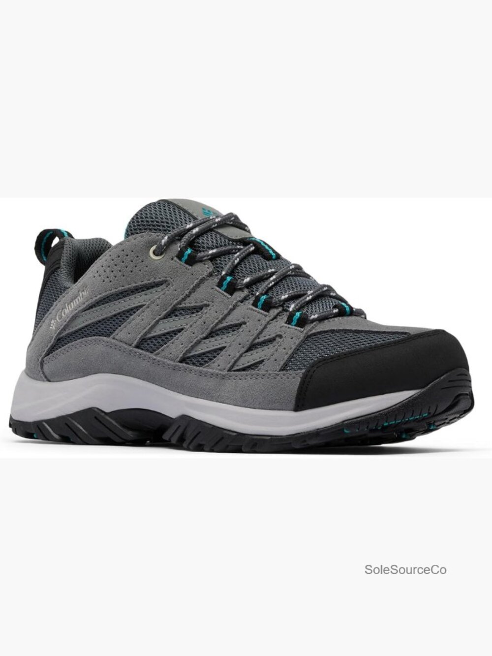 Suede Leather and Mesh Hiking Shoes with Omni-Grip Sole, Lightweight Midsole
